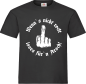 Preview: "Wenn`s nicht rockt" T-Shirt unisex schwarz